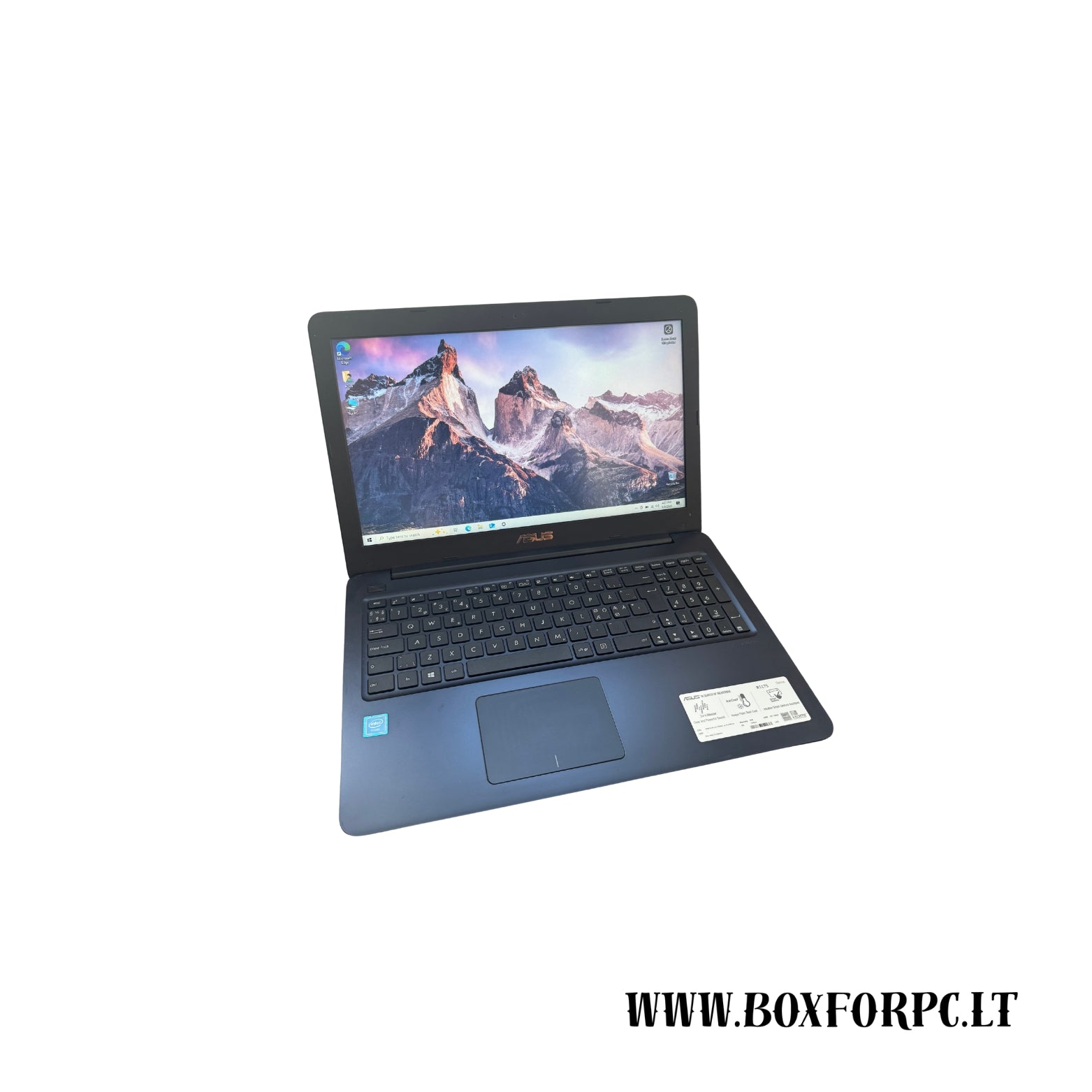 Asus R517S | N3060 | 4GB RAM | 120GB SSD | Biuro klasės nešiojamas kompiuteris