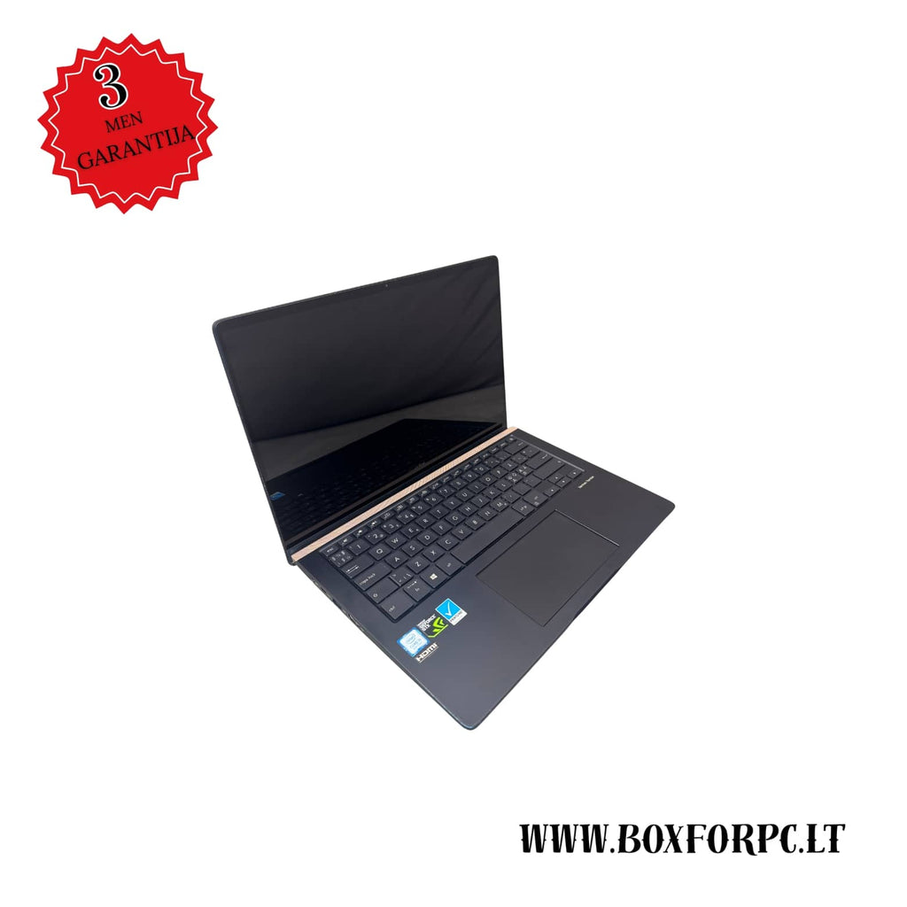 ASUS UX480F i5-8265U – bazinis 1.6 GHz, Turbo iki 3.9 GHz, GTX 1050, 8GB RAM, 256GB SSD,