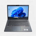 Fujitsu LIFEBOOK U7410 i7-10510U su 14 colių Full HD ekranu.
