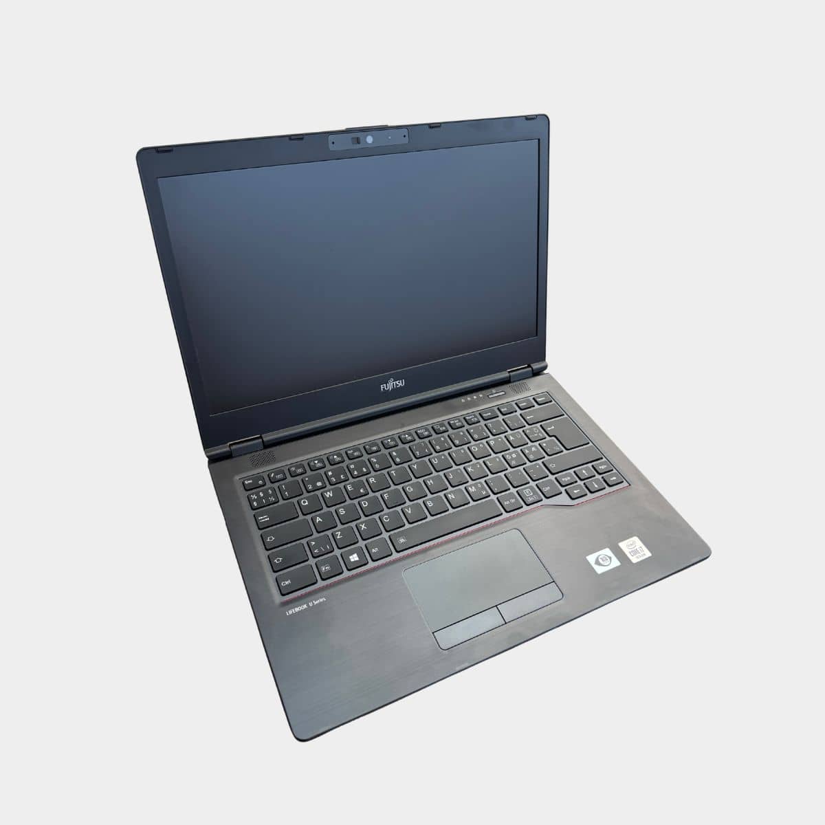 Fujitsu LIFEBOOK U7410 i7-10510U su 14 colių Full HD ekranu.