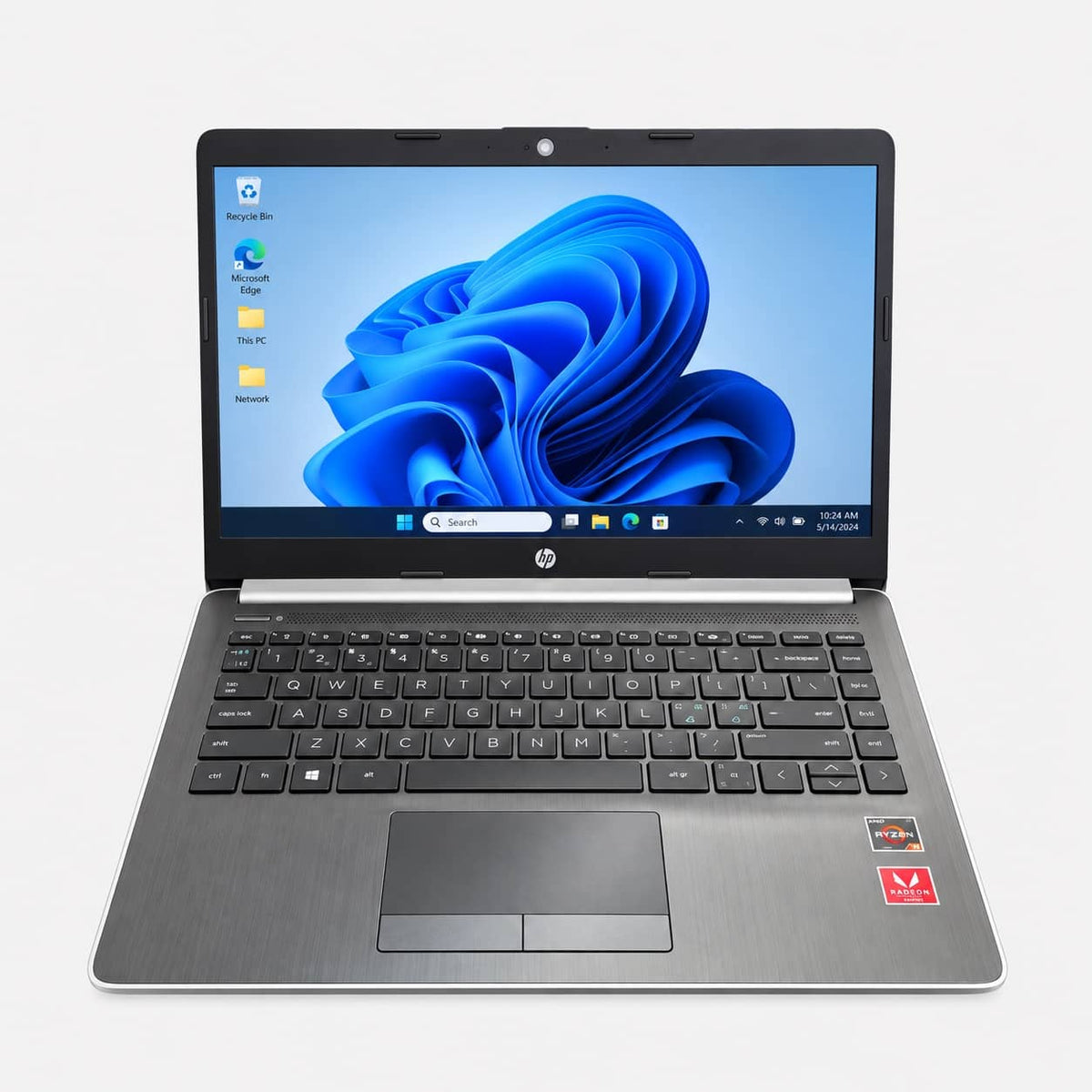 HP 14-dk0016no AMD Ryzen 3 3200U su 14 colių ekranu.