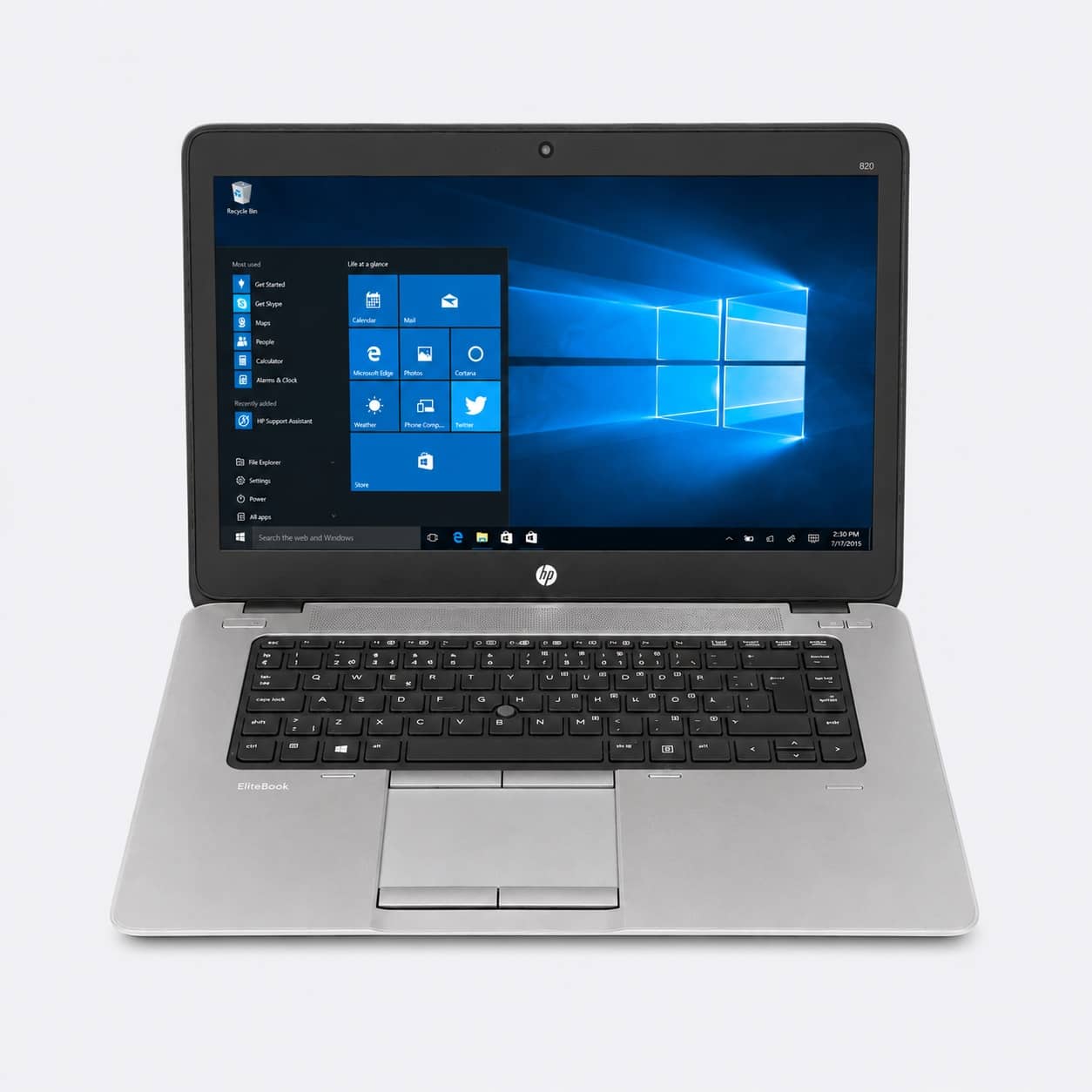 HP EliteBook 850 G1 atnaujintas nešiojamas kompiuteris su Intel Core i5, 16GB RAM ir 15,6 colių
