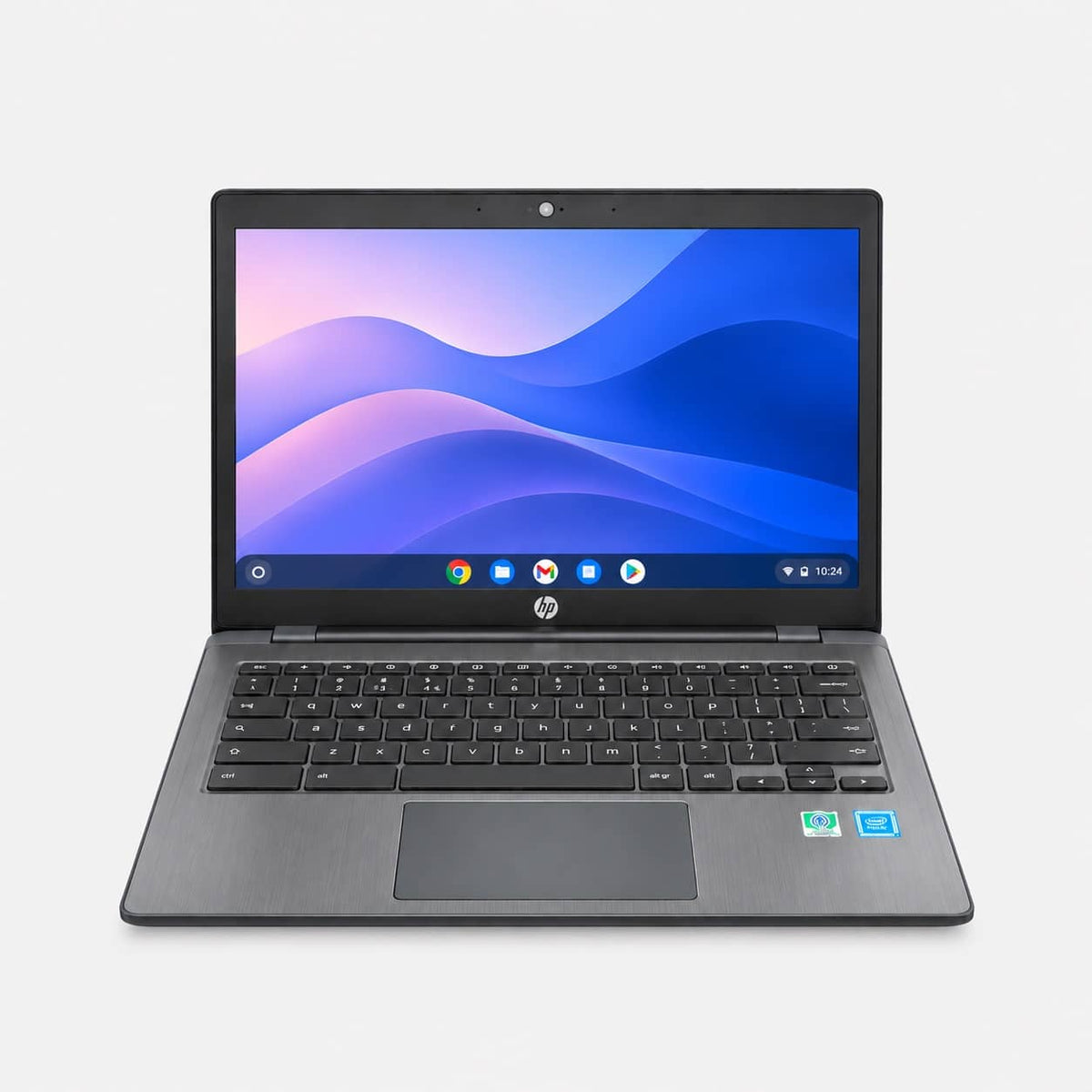 HP Chromebook 14 G7 Intel Celeron N5100 su 14 colių ekranu.