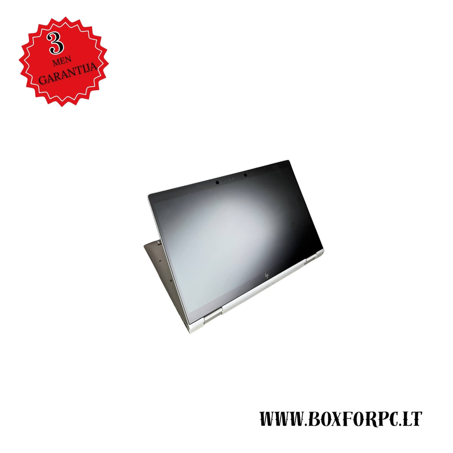 HP EliteBook x360 1040 G5 kairė pusė, USB-C ir HDMI jungtys