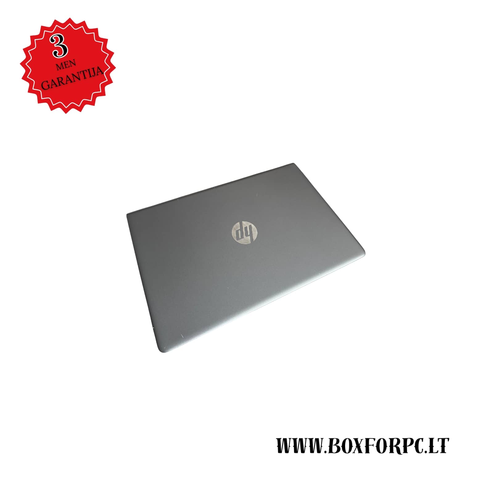 HP Pavilion 14-bf085no uždarytas nešiojamas kompiuteris, sidabrinis korpusas, atnaujintas