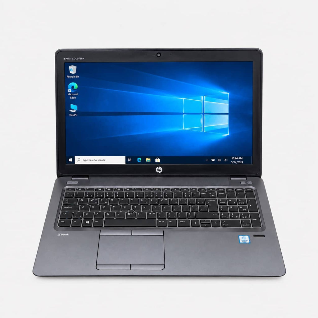 HP ZBook 15u G3 i7-6500U 24GB RAM 512GB SSD nešiojamas kompiuteris.