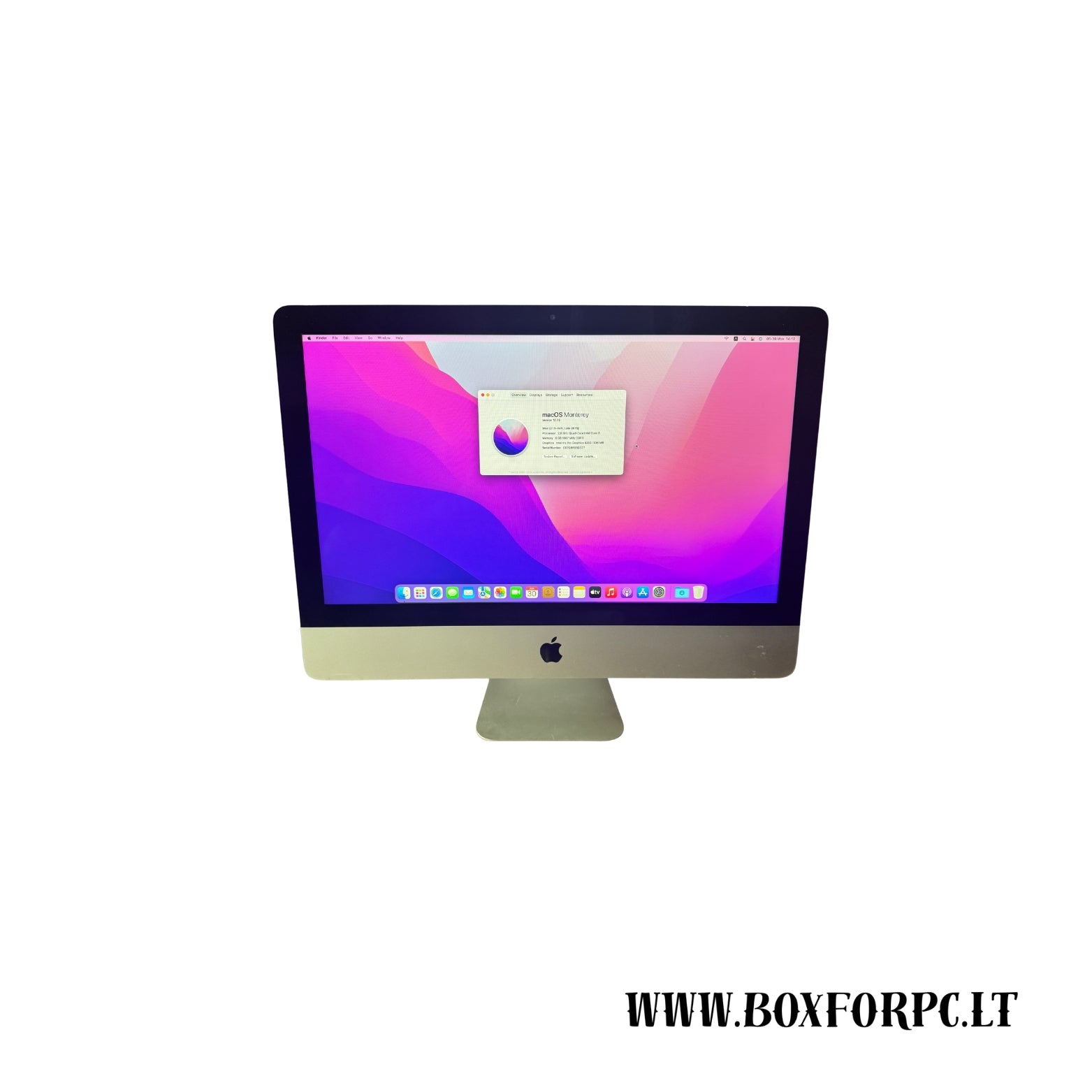 Apple iMac 21.5" Late 2015 | Intel Core i5 | 8GB RAM | 500GB SSD | All-in-One kompiuteris